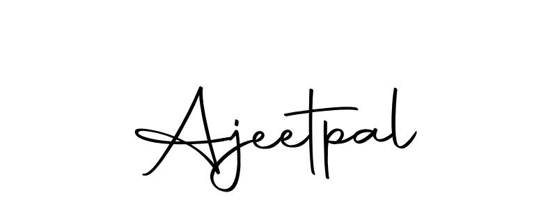 Make a beautiful signature design for name Ajeetpal. With this signature (Autography-DOLnW) style, you can create a handwritten signature for free. Ajeetpal signature style 10 images and pictures png