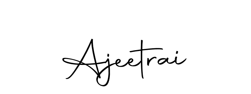 It looks lik you need a new signature style for name Ajeetrai. Design unique handwritten (Autography-DOLnW) signature with our free signature maker in just a few clicks. Ajeetrai signature style 10 images and pictures png
