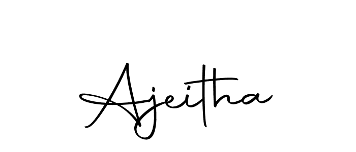 The best way (Autography-DOLnW) to make a short signature is to pick only two or three words in your name. The name Ajeitha include a total of six letters. For converting this name. Ajeitha signature style 10 images and pictures png