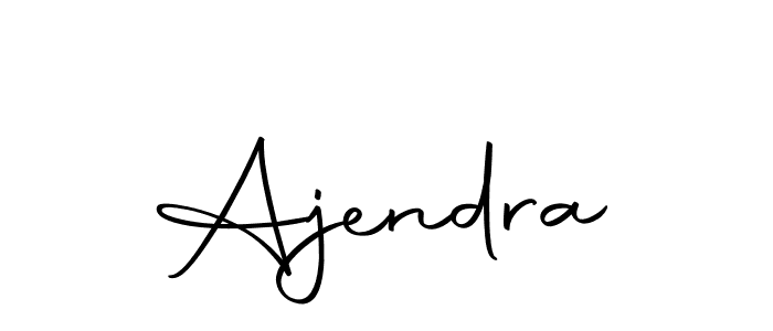 Design your own signature with our free online signature maker. With this signature software, you can create a handwritten (Autography-DOLnW) signature for name Ajendra. Ajendra signature style 10 images and pictures png