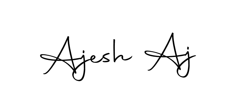 Also we have Ajesh Aj name is the best signature style. Create professional handwritten signature collection using Autography-DOLnW autograph style. Ajesh Aj signature style 10 images and pictures png