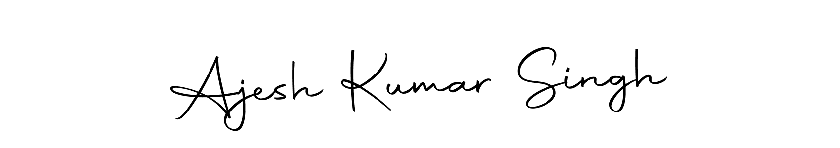 How to make Ajesh Kumar Singh signature? Autography-DOLnW is a professional autograph style. Create handwritten signature for Ajesh Kumar Singh name. Ajesh Kumar Singh signature style 10 images and pictures png