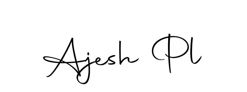 How to make Ajesh Pl signature? Autography-DOLnW is a professional autograph style. Create handwritten signature for Ajesh Pl name. Ajesh Pl signature style 10 images and pictures png