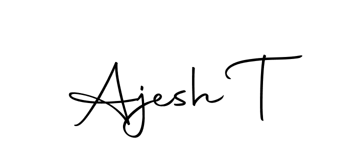 Also You can easily find your signature by using the search form. We will create Ajesh T name handwritten signature images for you free of cost using Autography-DOLnW sign style. Ajesh T signature style 10 images and pictures png