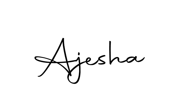 Ajesha stylish signature style. Best Handwritten Sign (Autography-DOLnW) for my name. Handwritten Signature Collection Ideas for my name Ajesha. Ajesha signature style 10 images and pictures png