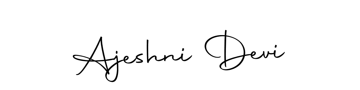 You should practise on your own different ways (Autography-DOLnW) to write your name (Ajeshni Devi) in signature. don't let someone else do it for you. Ajeshni Devi signature style 10 images and pictures png