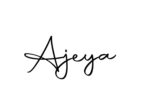 Also we have Ajeya name is the best signature style. Create professional handwritten signature collection using Autography-DOLnW autograph style. Ajeya signature style 10 images and pictures png