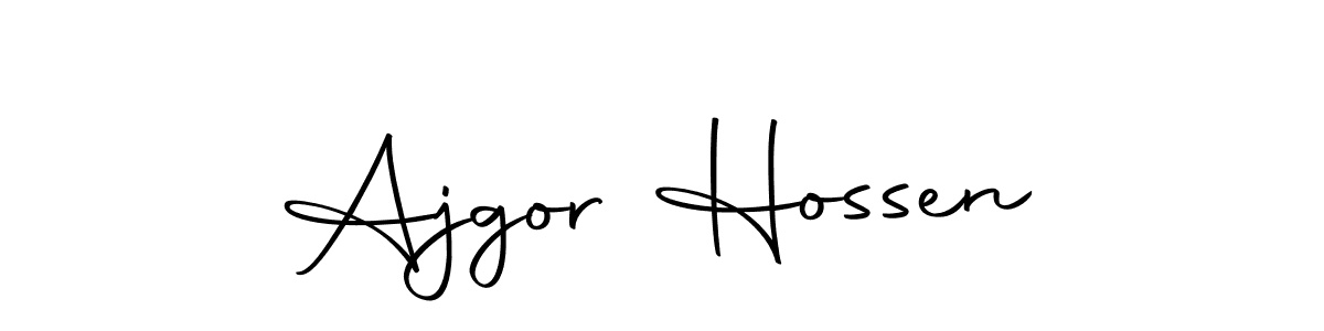 Ajgor Hossen stylish signature style. Best Handwritten Sign (Autography-DOLnW) for my name. Handwritten Signature Collection Ideas for my name Ajgor Hossen. Ajgor Hossen signature style 10 images and pictures png