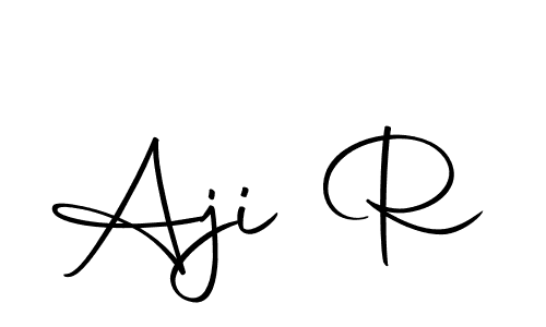 Here are the top 10 professional signature styles for the name Aji R. These are the best autograph styles you can use for your name. Aji R signature style 10 images and pictures png