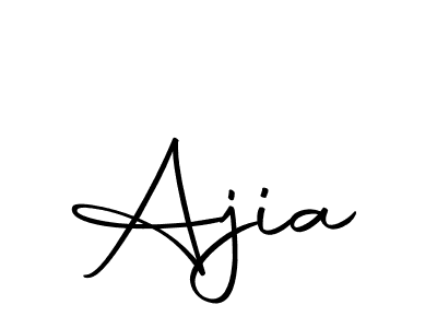 Use a signature maker to create a handwritten signature online. With this signature software, you can design (Autography-DOLnW) your own signature for name Ajia. Ajia signature style 10 images and pictures png