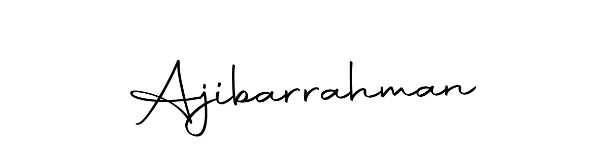 Also we have Ajibarrahman name is the best signature style. Create professional handwritten signature collection using Autography-DOLnW autograph style. Ajibarrahman signature style 10 images and pictures png