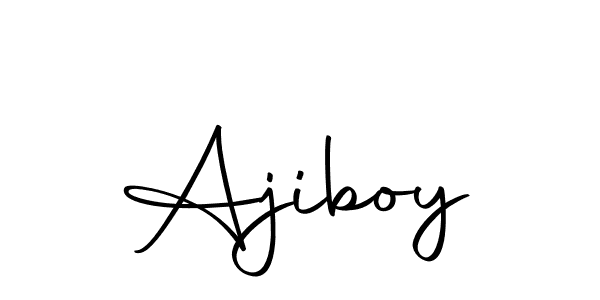 if you are searching for the best signature style for your name Ajiboy. so please give up your signature search. here we have designed multiple signature styles  using Autography-DOLnW. Ajiboy signature style 10 images and pictures png