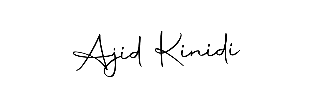 The best way (Autography-DOLnW) to make a short signature is to pick only two or three words in your name. The name Ajid Kinidi include a total of six letters. For converting this name. Ajid Kinidi signature style 10 images and pictures png