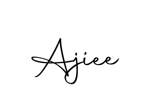 How to make Ajiee signature? Autography-DOLnW is a professional autograph style. Create handwritten signature for Ajiee name. Ajiee signature style 10 images and pictures png
