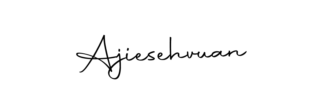 Use a signature maker to create a handwritten signature online. With this signature software, you can design (Autography-DOLnW) your own signature for name Ajiesehvuan. Ajiesehvuan signature style 10 images and pictures png