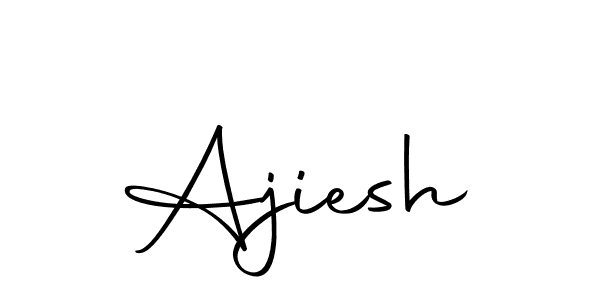 Also we have Ajiesh name is the best signature style. Create professional handwritten signature collection using Autography-DOLnW autograph style. Ajiesh signature style 10 images and pictures png