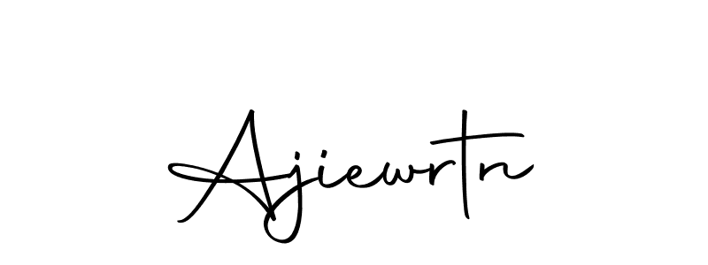 Use a signature maker to create a handwritten signature online. With this signature software, you can design (Autography-DOLnW) your own signature for name Ajiewrtn. Ajiewrtn signature style 10 images and pictures png
