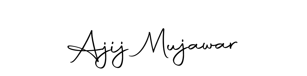 Also we have Ajij Mujawar name is the best signature style. Create professional handwritten signature collection using Autography-DOLnW autograph style. Ajij Mujawar signature style 10 images and pictures png