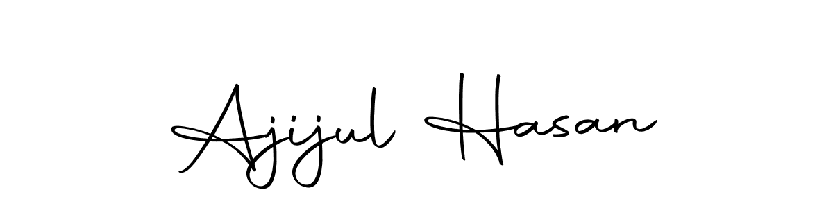 You should practise on your own different ways (Autography-DOLnW) to write your name (Ajijul Hasan) in signature. don't let someone else do it for you. Ajijul Hasan signature style 10 images and pictures png