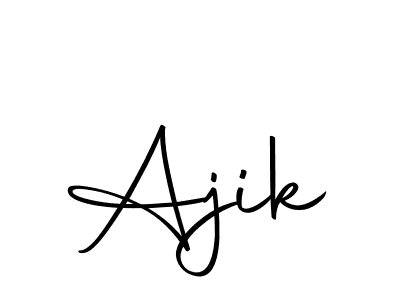 You can use this online signature creator to create a handwritten signature for the name Ajik. This is the best online autograph maker. Ajik signature style 10 images and pictures png