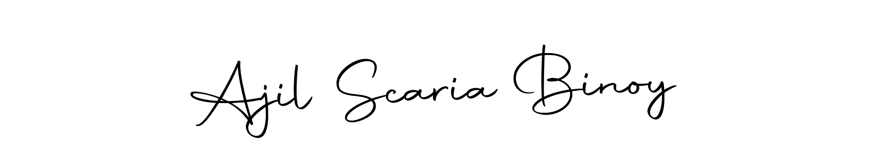 Use a signature maker to create a handwritten signature online. With this signature software, you can design (Autography-DOLnW) your own signature for name Ajil Scaria Binoy. Ajil Scaria Binoy signature style 10 images and pictures png