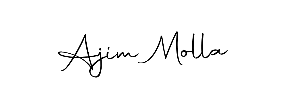 Make a short Ajim Molla signature style. Manage your documents anywhere anytime using Autography-DOLnW. Create and add eSignatures, submit forms, share and send files easily. Ajim Molla signature style 10 images and pictures png