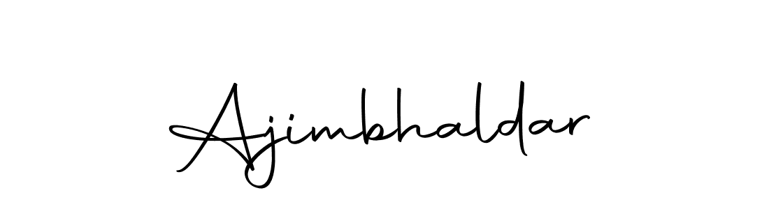 How to make Ajimbhaldar signature? Autography-DOLnW is a professional autograph style. Create handwritten signature for Ajimbhaldar name. Ajimbhaldar signature style 10 images and pictures png