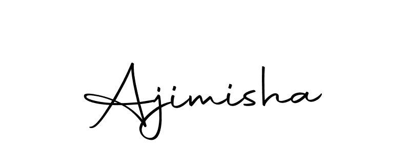 How to make Ajimisha signature? Autography-DOLnW is a professional autograph style. Create handwritten signature for Ajimisha name. Ajimisha signature style 10 images and pictures png