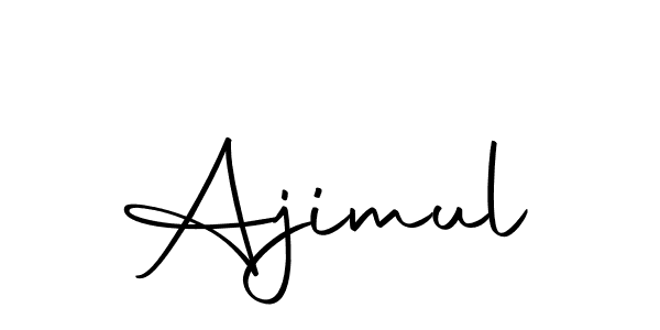 Also we have Ajimul name is the best signature style. Create professional handwritten signature collection using Autography-DOLnW autograph style. Ajimul signature style 10 images and pictures png