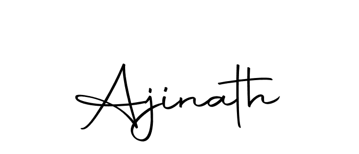 Design your own signature with our free online signature maker. With this signature software, you can create a handwritten (Autography-DOLnW) signature for name Ajinath. Ajinath signature style 10 images and pictures png