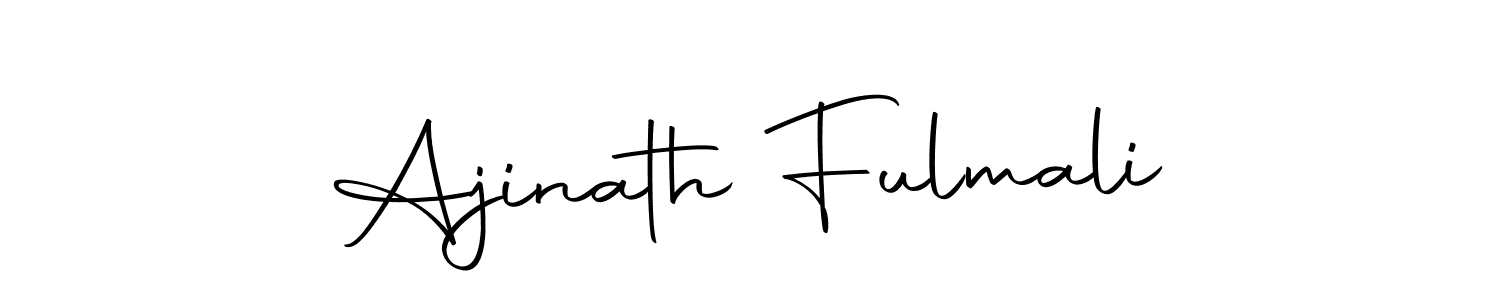 Use a signature maker to create a handwritten signature online. With this signature software, you can design (Autography-DOLnW) your own signature for name Ajinath Fulmali. Ajinath Fulmali signature style 10 images and pictures png