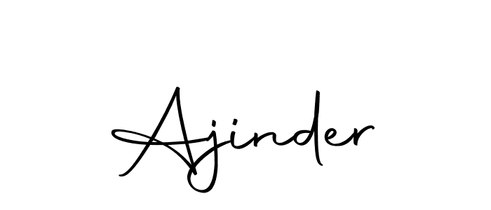You can use this online signature creator to create a handwritten signature for the name Ajinder. This is the best online autograph maker. Ajinder signature style 10 images and pictures png