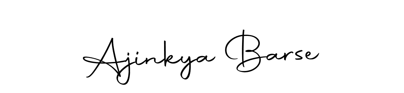The best way (Autography-DOLnW) to make a short signature is to pick only two or three words in your name. The name Ajinkya Barse include a total of six letters. For converting this name. Ajinkya Barse signature style 10 images and pictures png