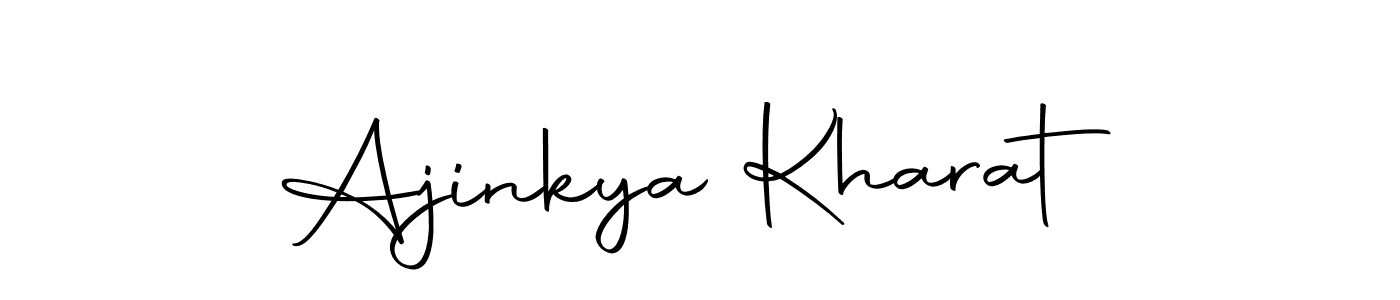 Design your own signature with our free online signature maker. With this signature software, you can create a handwritten (Autography-DOLnW) signature for name Ajinkya Kharat. Ajinkya Kharat signature style 10 images and pictures png