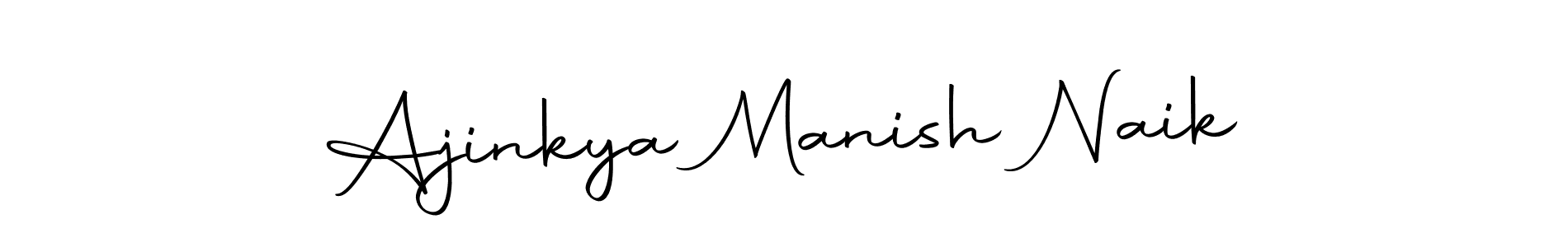 Also we have Ajinkya Manish Naik name is the best signature style. Create professional handwritten signature collection using Autography-DOLnW autograph style. Ajinkya Manish Naik signature style 10 images and pictures png