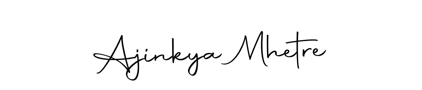 You can use this online signature creator to create a handwritten signature for the name Ajinkya Mhetre. This is the best online autograph maker. Ajinkya Mhetre signature style 10 images and pictures png