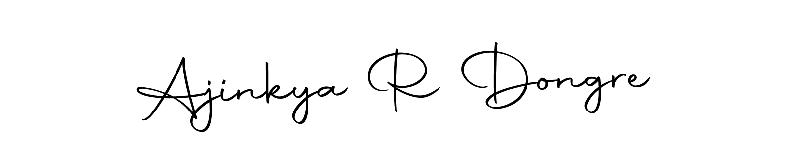 Design your own signature with our free online signature maker. With this signature software, you can create a handwritten (Autography-DOLnW) signature for name Ajinkya R Dongre. Ajinkya R Dongre signature style 10 images and pictures png