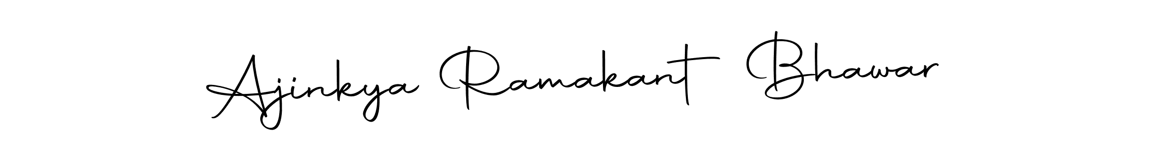 Autography-DOLnW is a professional signature style that is perfect for those who want to add a touch of class to their signature. It is also a great choice for those who want to make their signature more unique. Get Ajinkya Ramakant Bhawar name to fancy signature for free. Ajinkya Ramakant Bhawar signature style 10 images and pictures png