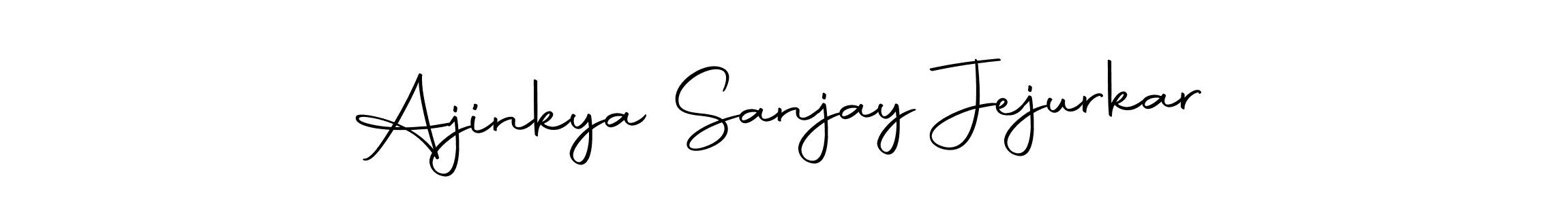 Autography-DOLnW is a professional signature style that is perfect for those who want to add a touch of class to their signature. It is also a great choice for those who want to make their signature more unique. Get Ajinkya Sanjay Jejurkar name to fancy signature for free. Ajinkya Sanjay Jejurkar signature style 10 images and pictures png