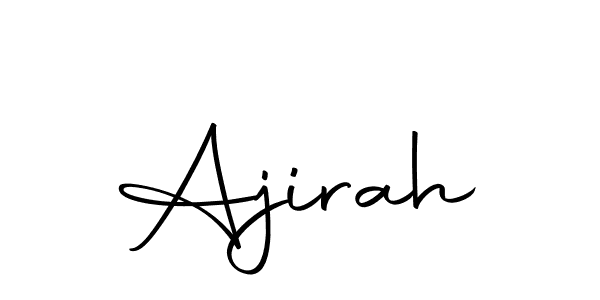 How to make Ajirah name signature. Use Autography-DOLnW style for creating short signs online. This is the latest handwritten sign. Ajirah signature style 10 images and pictures png