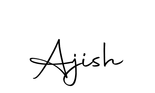 Here are the top 10 professional signature styles for the name Ajish. These are the best autograph styles you can use for your name. Ajish signature style 10 images and pictures png