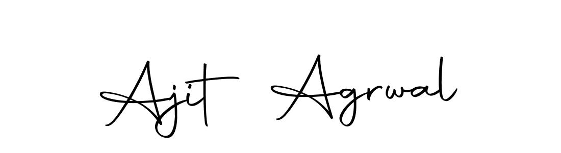 Make a beautiful signature design for name Ajit Agrwal. Use this online signature maker to create a handwritten signature for free. Ajit Agrwal signature style 10 images and pictures png