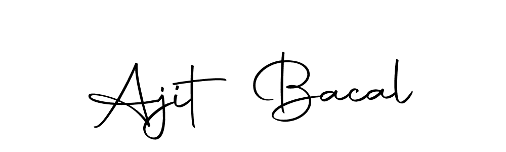 Make a short Ajit Bacal signature style. Manage your documents anywhere anytime using Autography-DOLnW. Create and add eSignatures, submit forms, share and send files easily. Ajit Bacal signature style 10 images and pictures png