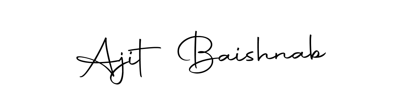 Make a beautiful signature design for name Ajit Baishnab. Use this online signature maker to create a handwritten signature for free. Ajit Baishnab signature style 10 images and pictures png
