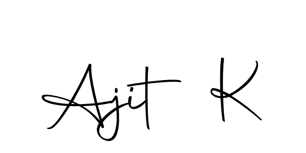 Here are the top 10 professional signature styles for the name Ajit K. These are the best autograph styles you can use for your name. Ajit K signature style 10 images and pictures png