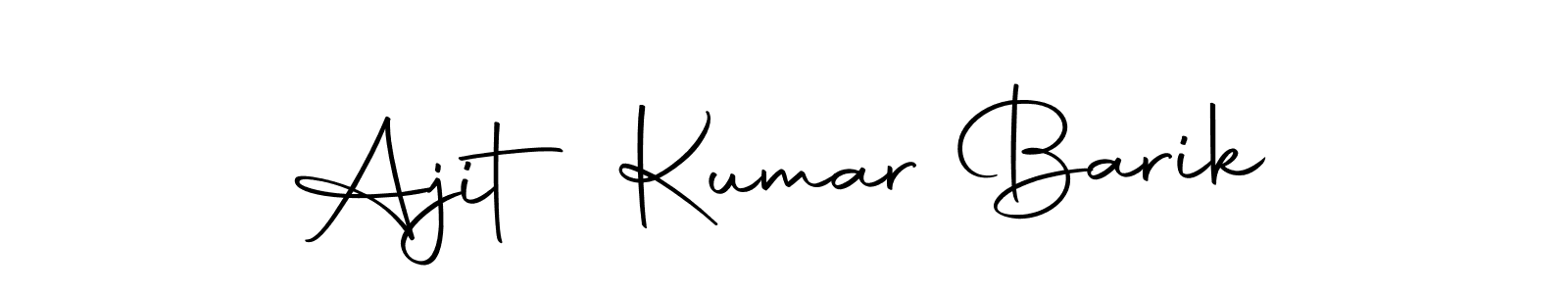 Make a beautiful signature design for name Ajit Kumar Barik. With this signature (Autography-DOLnW) style, you can create a handwritten signature for free. Ajit Kumar Barik signature style 10 images and pictures png