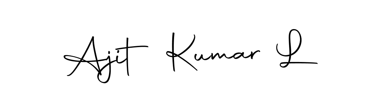 Also we have Ajit Kumar L name is the best signature style. Create professional handwritten signature collection using Autography-DOLnW autograph style. Ajit Kumar L signature style 10 images and pictures png