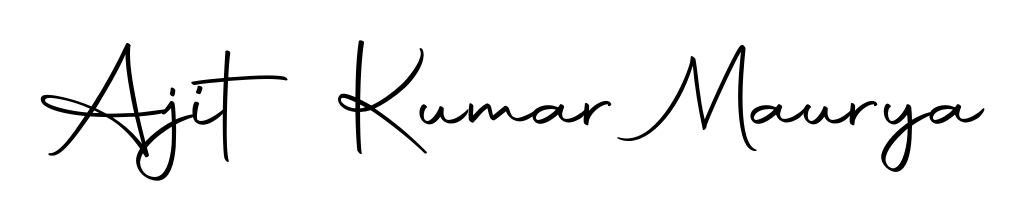 Generate high-definition signature styles for Ajit Kumar Maurya. The Autography-DOLnW typeface ensures crisp legibility and sophisticated design. Ajit Kumar Maurya signature style 10 images and pictures png