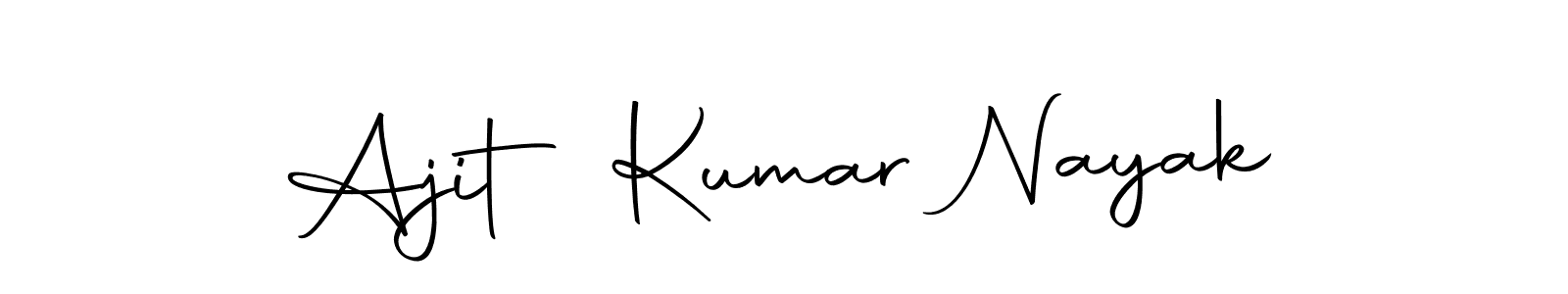 Make a beautiful signature design for name Ajit Kumar Nayak. Use this online signature maker to create a handwritten signature for free. Ajit Kumar Nayak signature style 10 images and pictures png