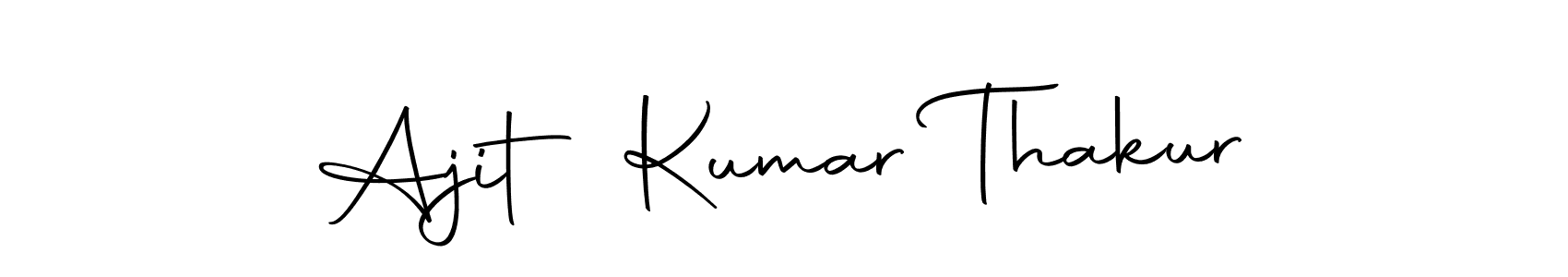 Make a short Ajit Kumar Thakur signature style. Manage your documents anywhere anytime using Autography-DOLnW. Create and add eSignatures, submit forms, share and send files easily. Ajit Kumar Thakur signature style 10 images and pictures png